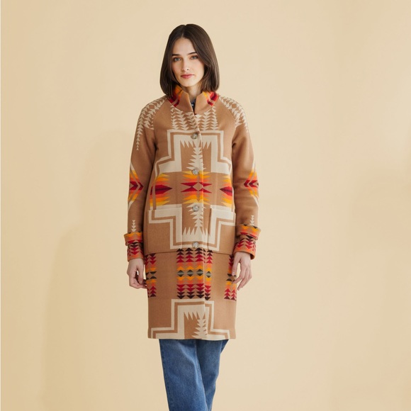 Pendleton Jackets & Coats Pendleton Womens Harding Blanket Coat